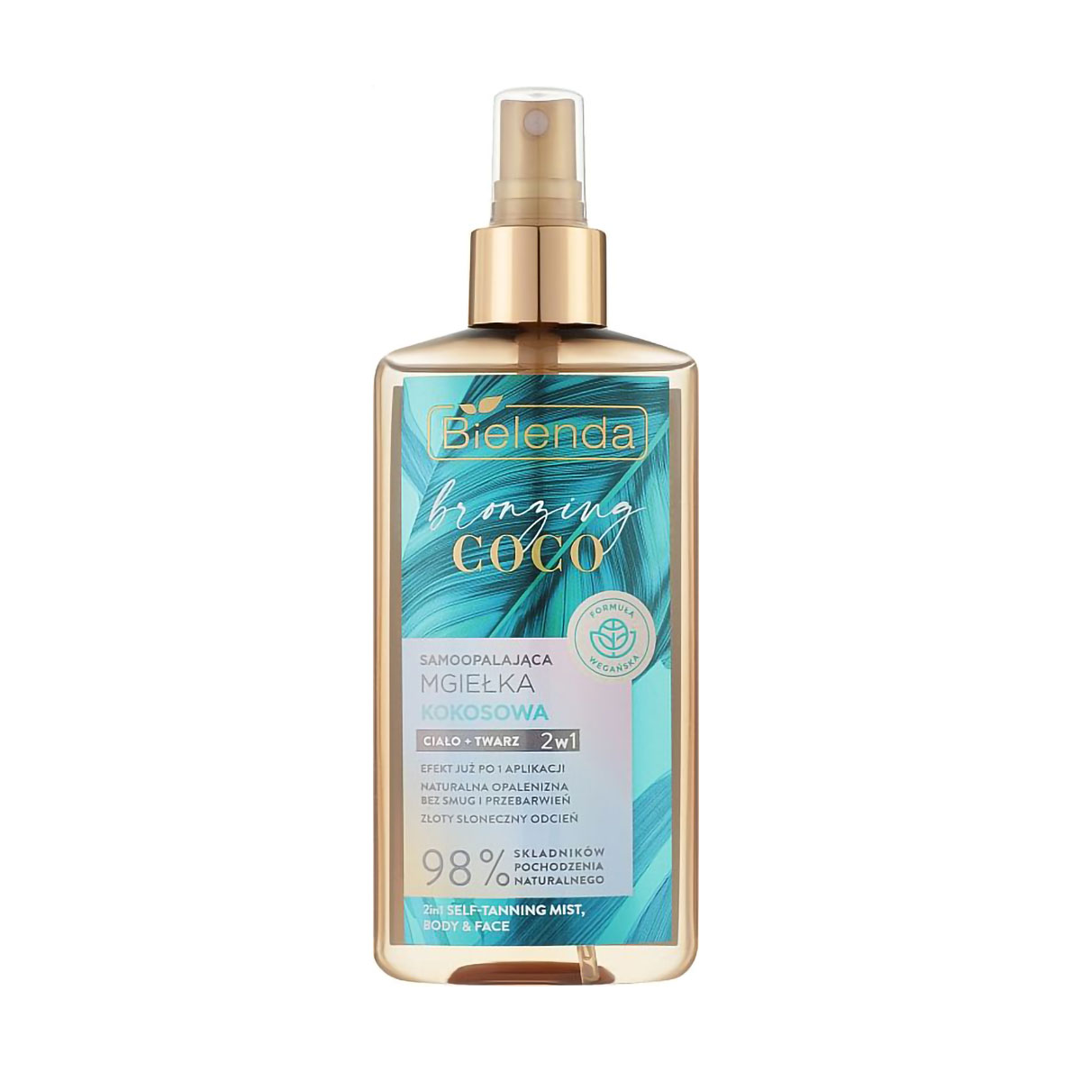 Міст для обличчя та тіла Bielenda Bronzing Coco Self-Tanning Mist 2в1, 150 мл